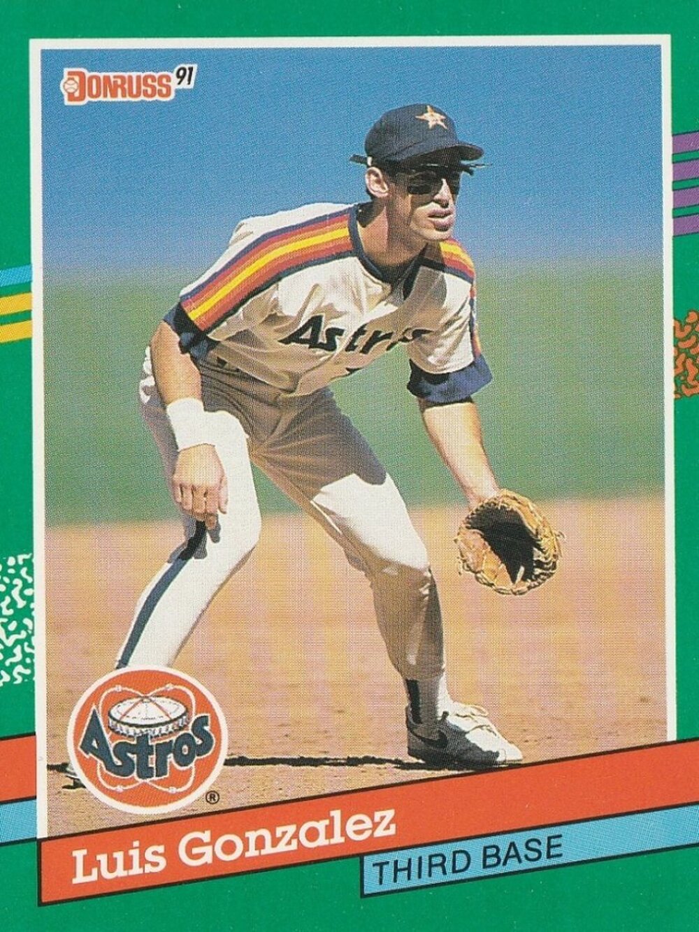 Luis Gonzalez - Donruss 91 Baseball Card